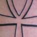 tattoo galleries/ - Ank symbol outline tattoo